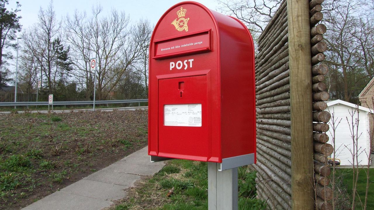 丹麥的實體郵件寄送服務將走入歷史。（示意圖／PIXABAY）