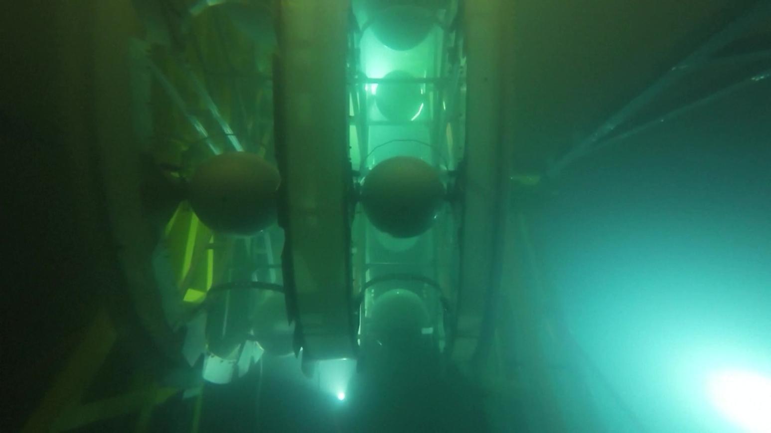 「海鈴計劃」將在深海打造中微子探測裝置。（圖／翻攝《央視新聞》）