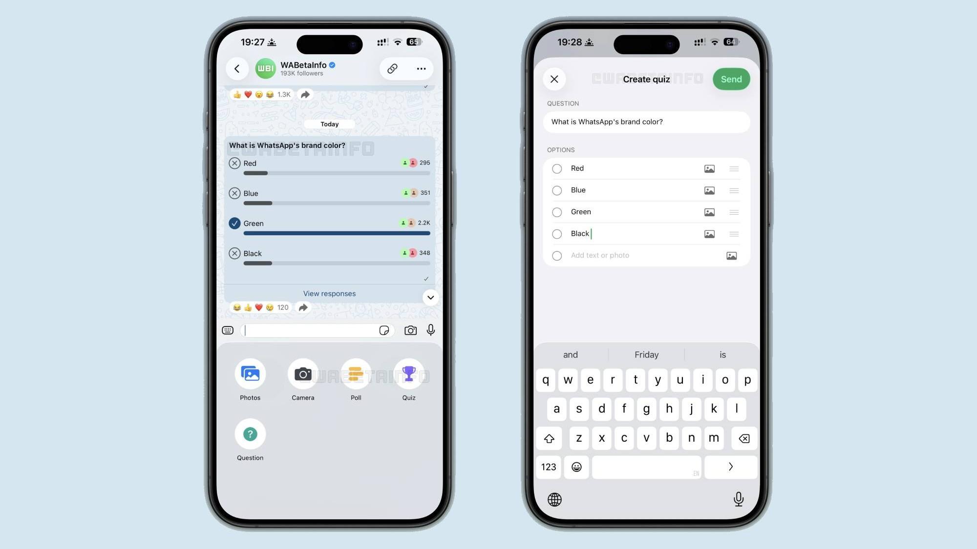 WhatsApp新功能｜頻道新增問答功能　互動更加有趣