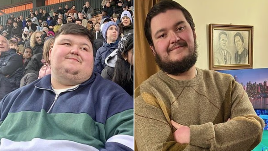 26歲男兩年減重252磅 靠一項運動脫胎換骨