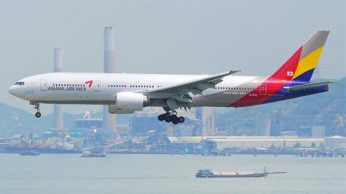 韓亞航空。(網上圖片/資料圖片)