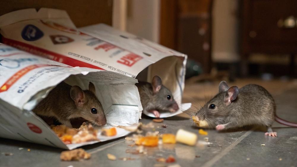 200公斤大麻證物被老鼠食光，毒販獲當庭釋放。(AI圖)