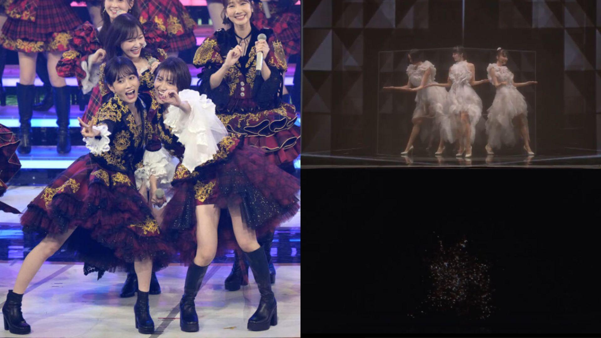 紅白｜AKB48猛將合體玩情懷 Perfume消失舞台道別樂迷