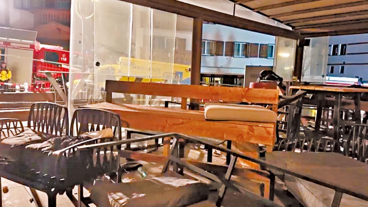 逾百人慶新年 驚恐逃生 瑞士滑雪勝地酒吧大火40死100傷