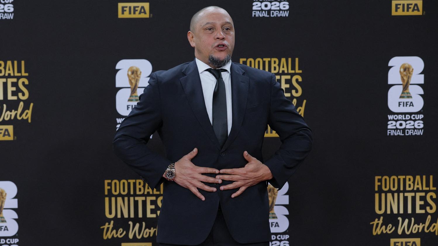 前巴西名將羅拔圖卡路士。(路透社)