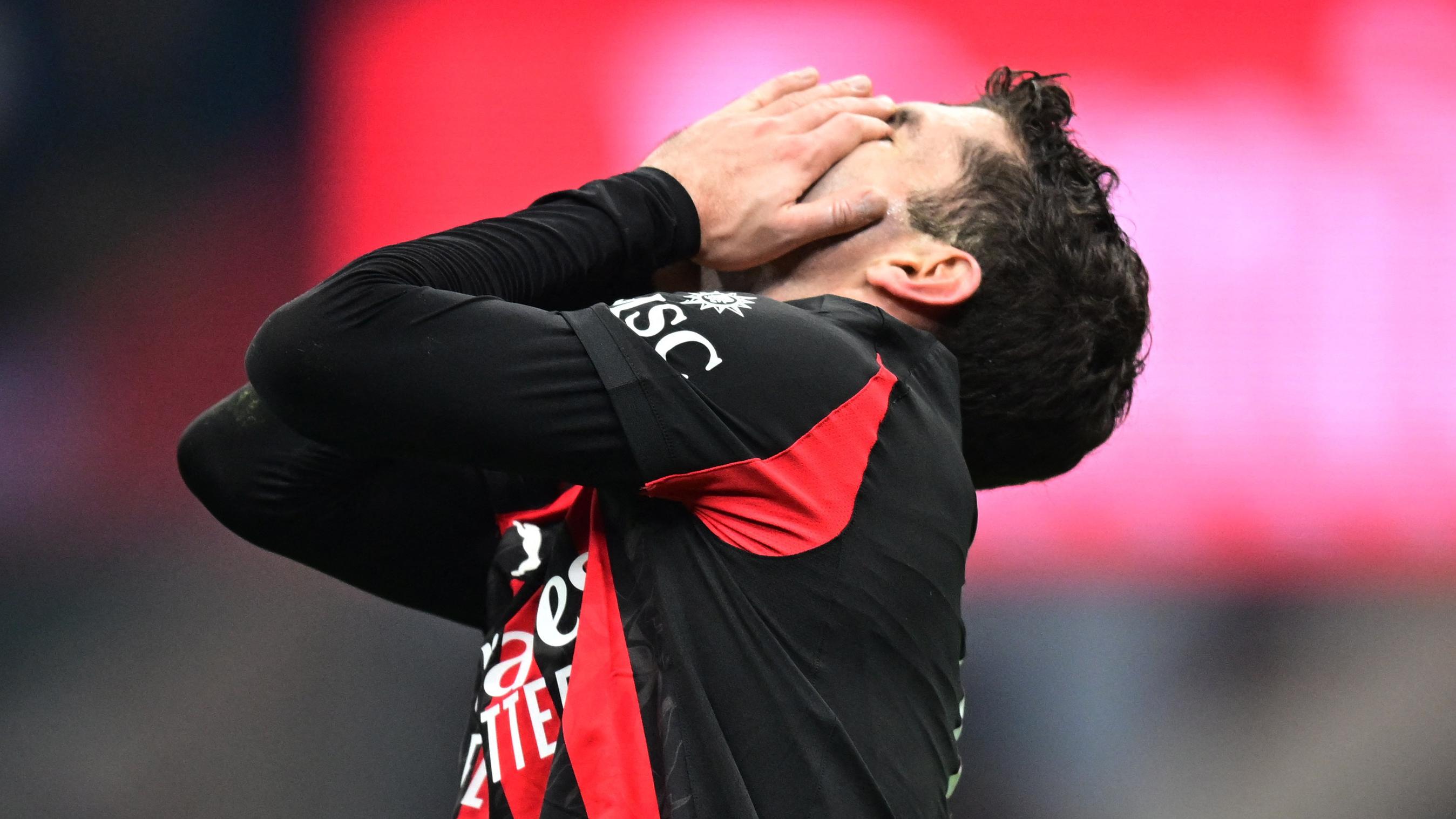 AC米蘭與熱拿亞踢平1:1，聯賽被拉開3分。(路透社)