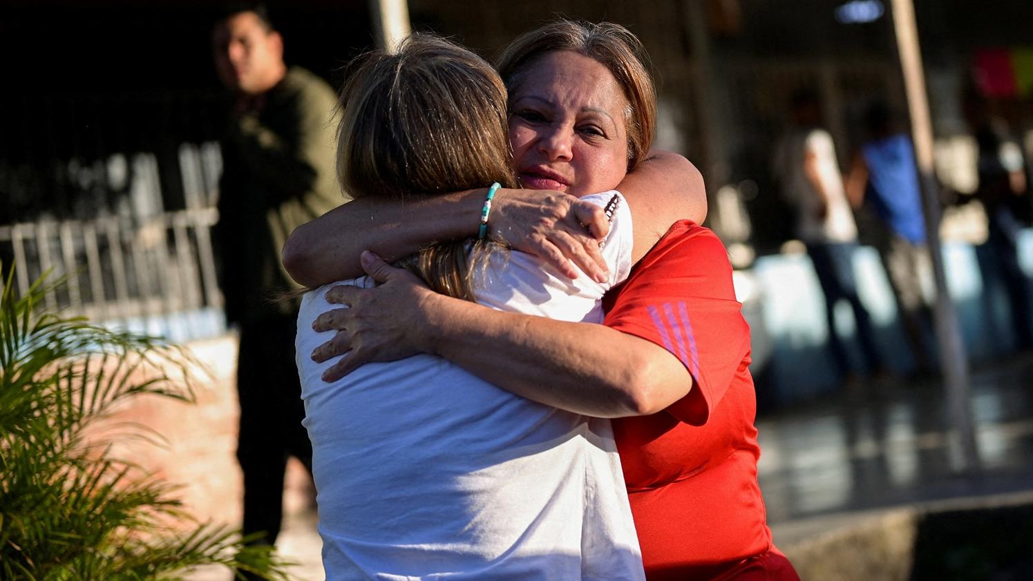 委內瑞拉釋放政治犯。(路透社)