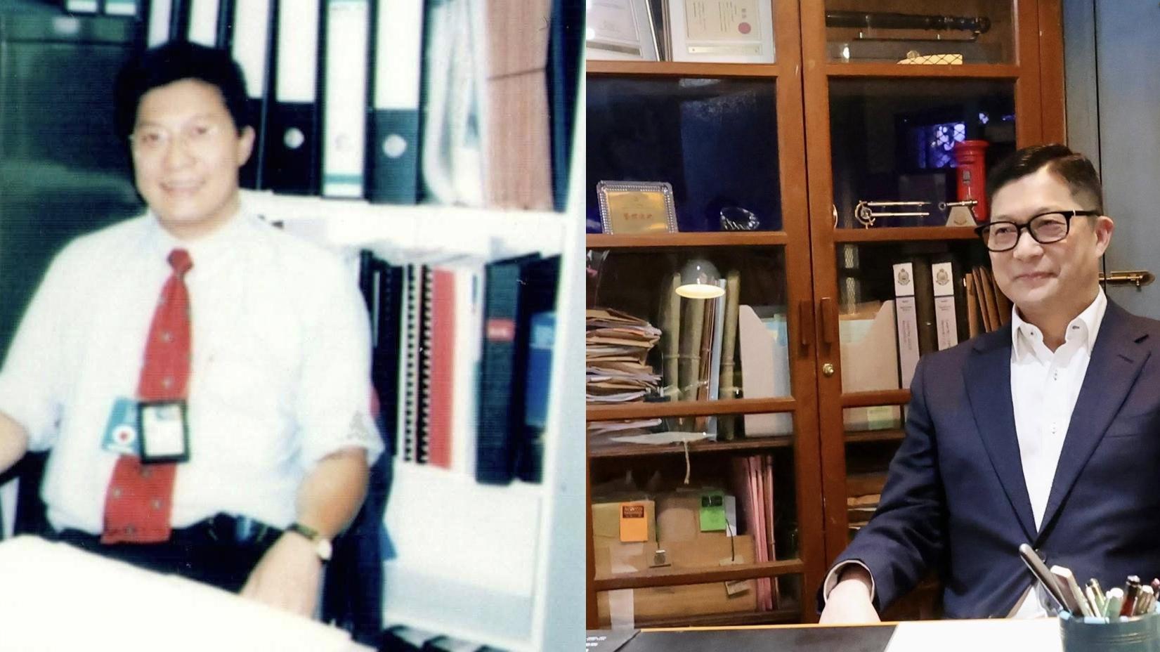 鄧炳強憶起當年做雜差幫辦的時光。(鄧炳強FB)