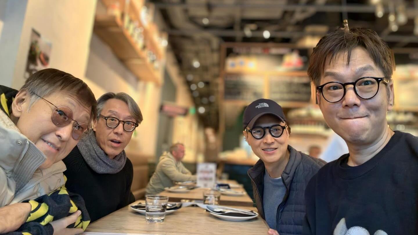 61歲倪震罕有露面 約谷德昭飯聚公開「無字頭」拍檔合照