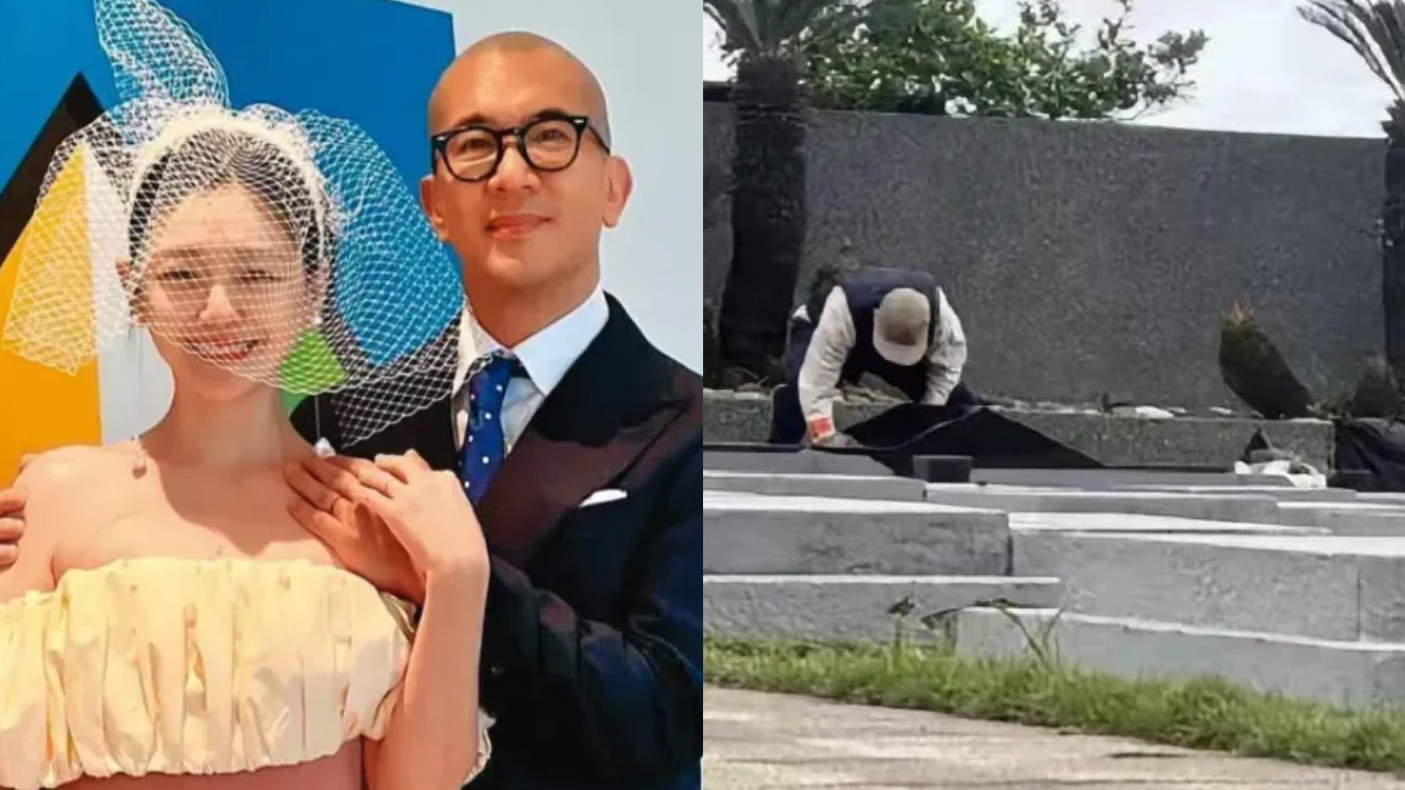 大S離世近一年 具俊曄被捕獲新年獨守墓旁神情落寞