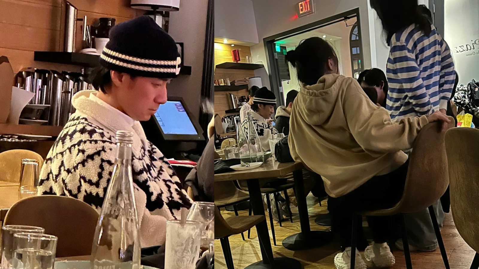 古巨基57歲太太再到美國產子？上月一家三口LA餐廳撐枱腳