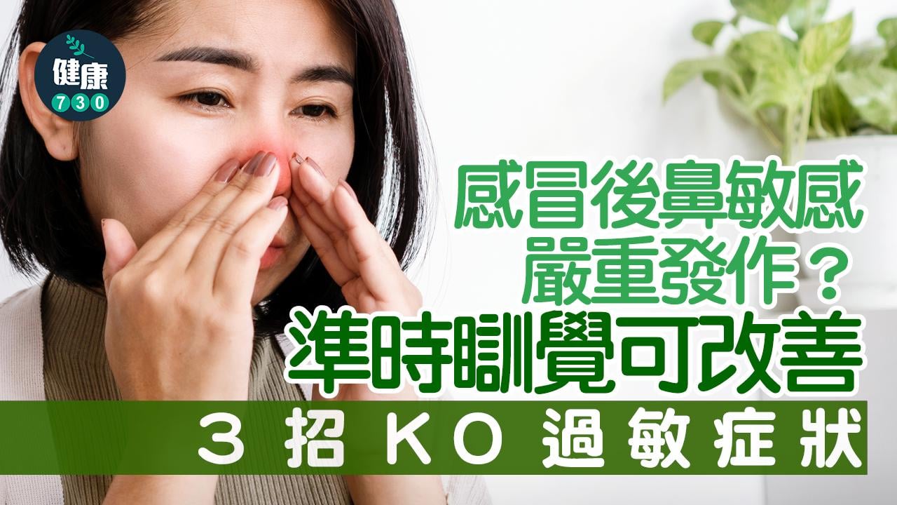 鼻敏感 感冒 過敏症狀 睡眠 免疫球蛋白 免疫系統 免疫力 敏感