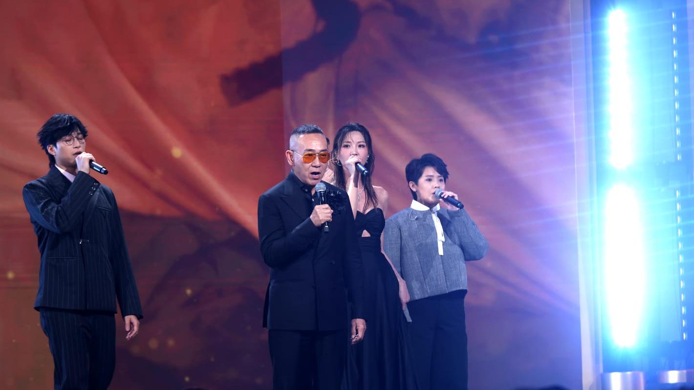 萬千星輝頒獎禮2025｜陳曉華朱敏瀚情侶檔拎獎 林保怡上台獻聲