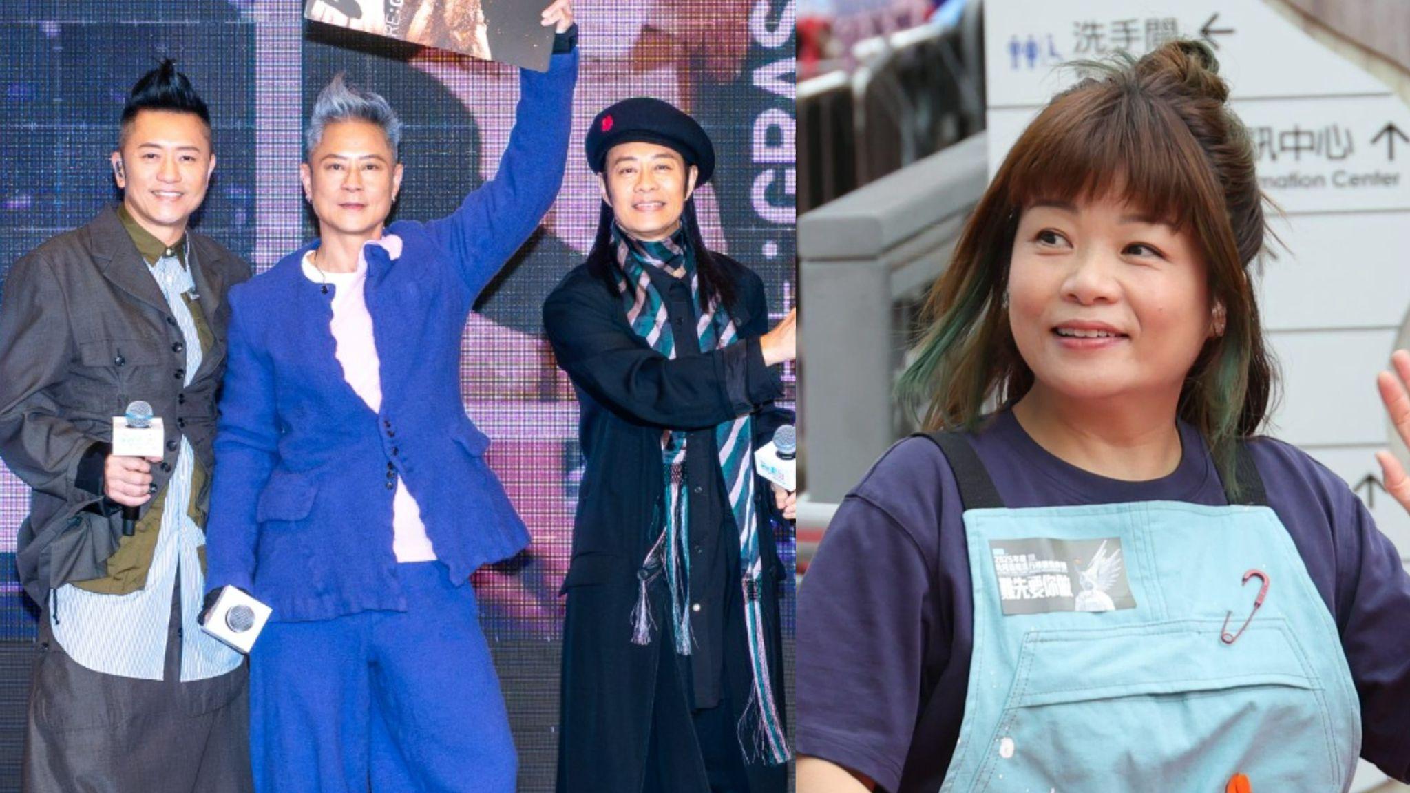 草蜢新碟發布會獲近千粉絲撐場 蔡一傑承諾小儀擺酒送表演