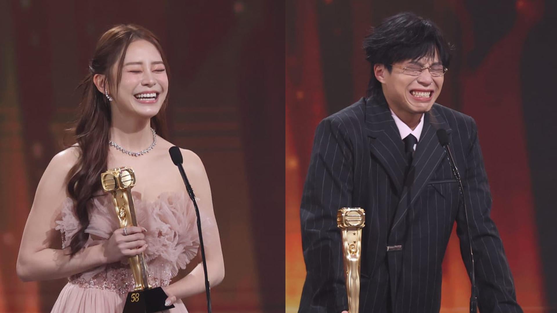 萬千星輝頒獎禮2025｜葉蒨文奪女飛躍 吳業坤喊爆拎男飛躍