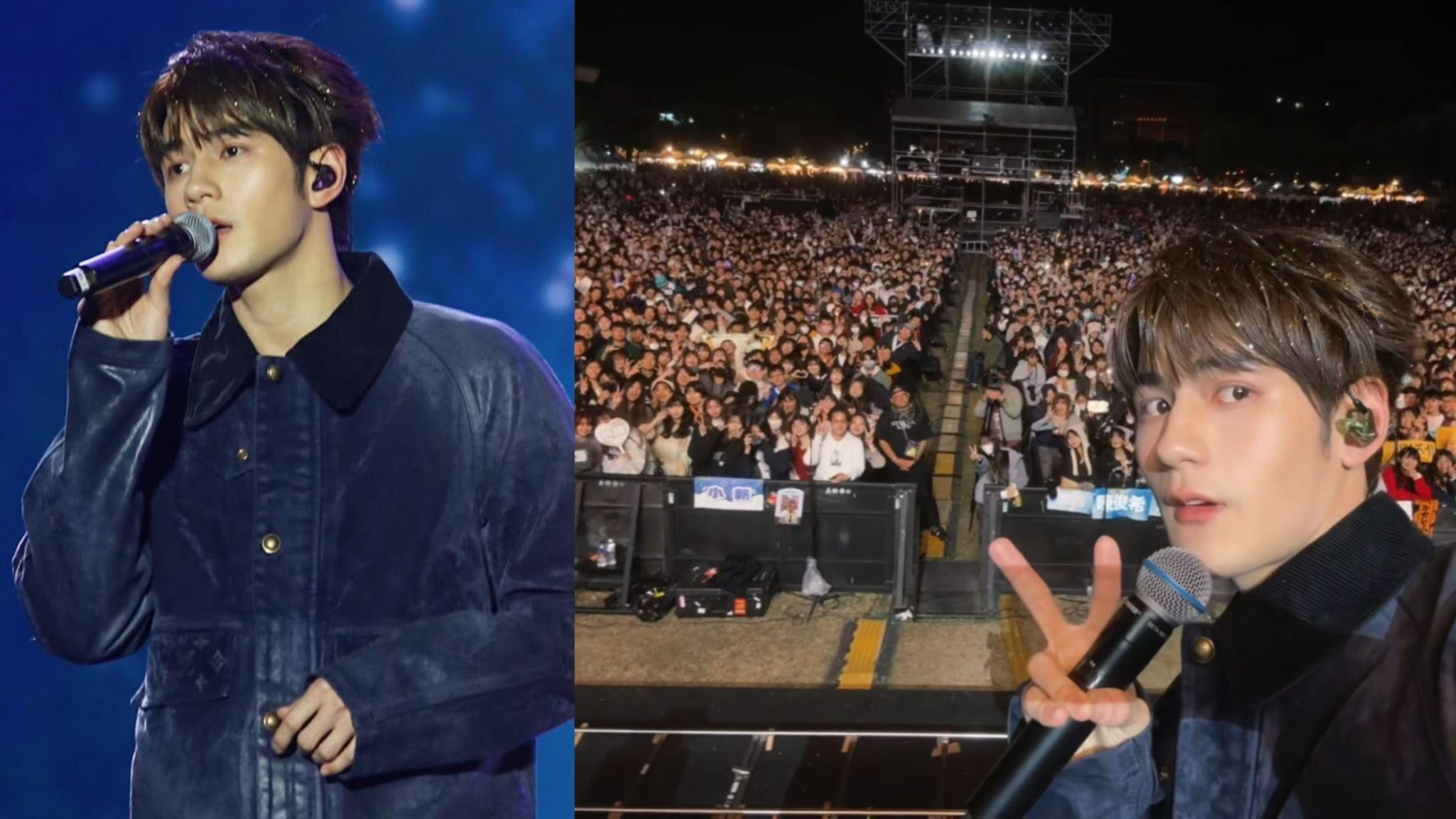 Jeffrey魏浚笙首登台南跨年騷獻唱 講台語冧爆25萬名觀眾