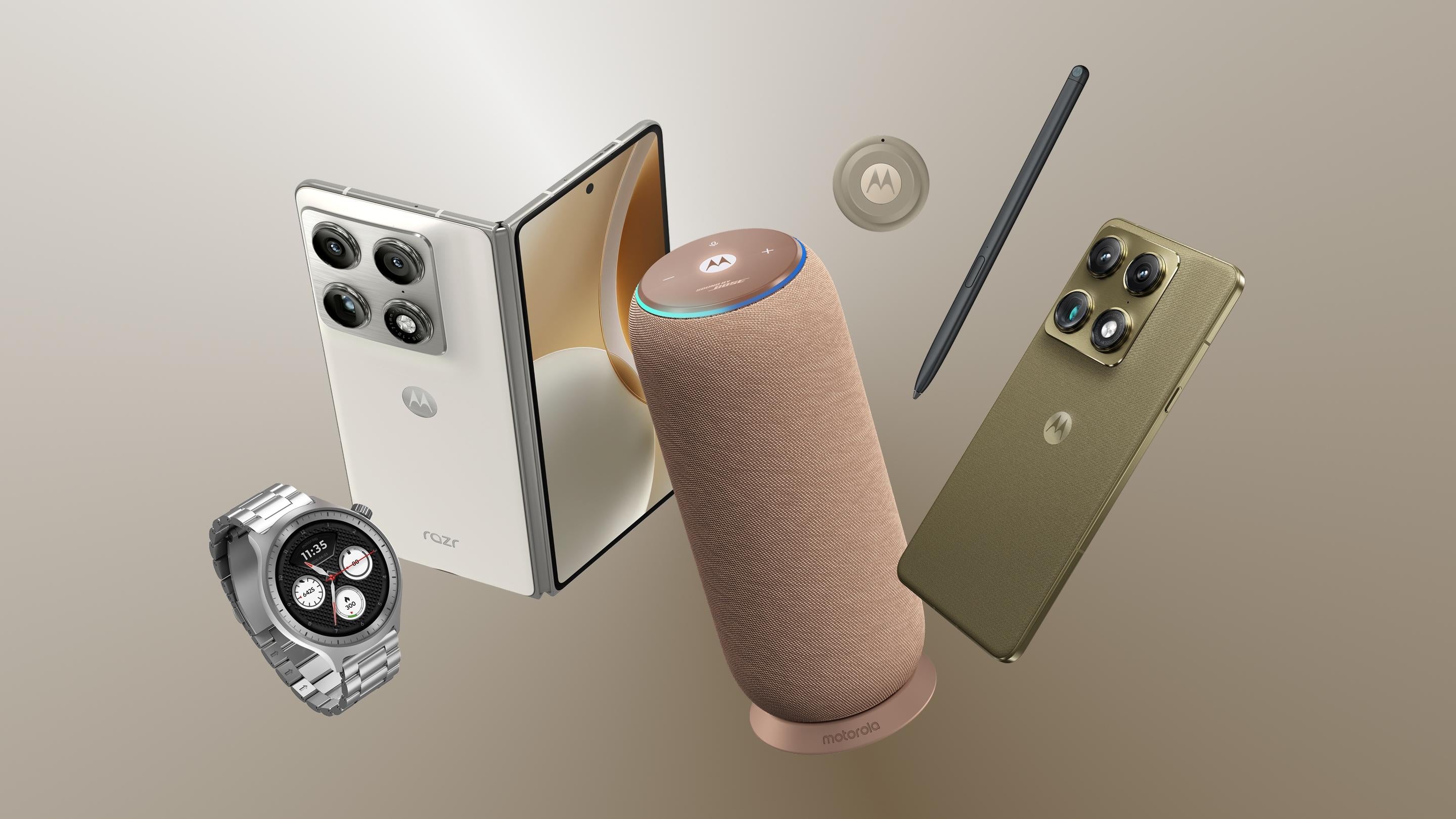 CES 2026｜Motorola首度推出大摺razr fold　高階系列signature及FIFA特別版細摺