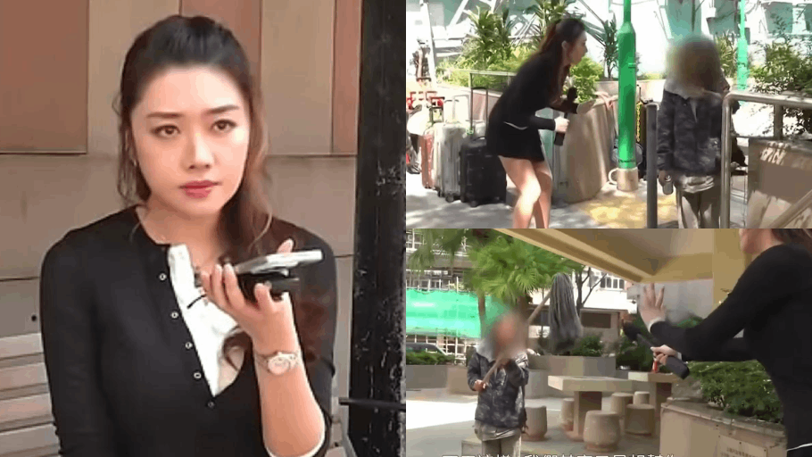 東張西望｜廖倬竩採訪遭大吼兼險被打　發文稱「驚到有啲手震」　網民：睇見都驚