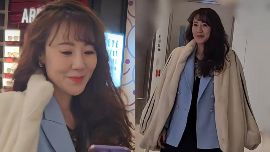 康華被網民野生捕獲　53歲外貌十年如一日堪稱最強美魔女：這是五十多歲的狀態？