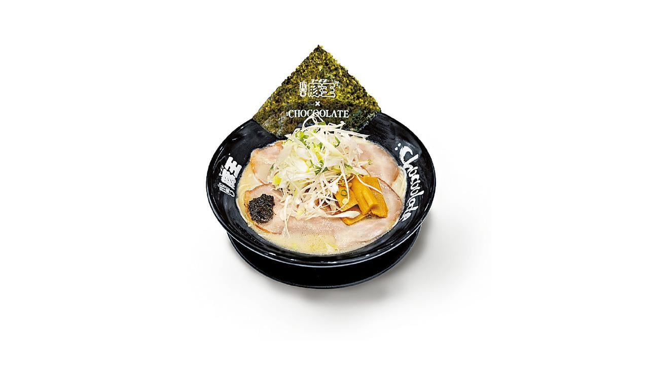 新口味~豚王X:CHOCOOLATE 鋼琴亮黑版拉麵碗