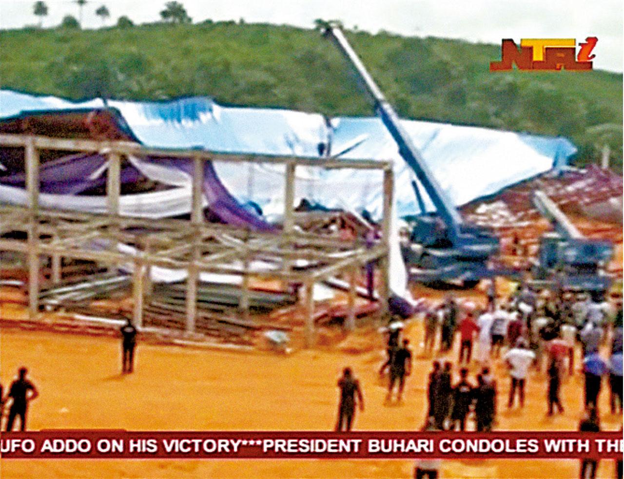 尼日利亞塌教堂160死