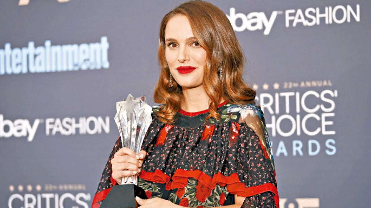 妮坦莉寶雯獲美國影評人影后