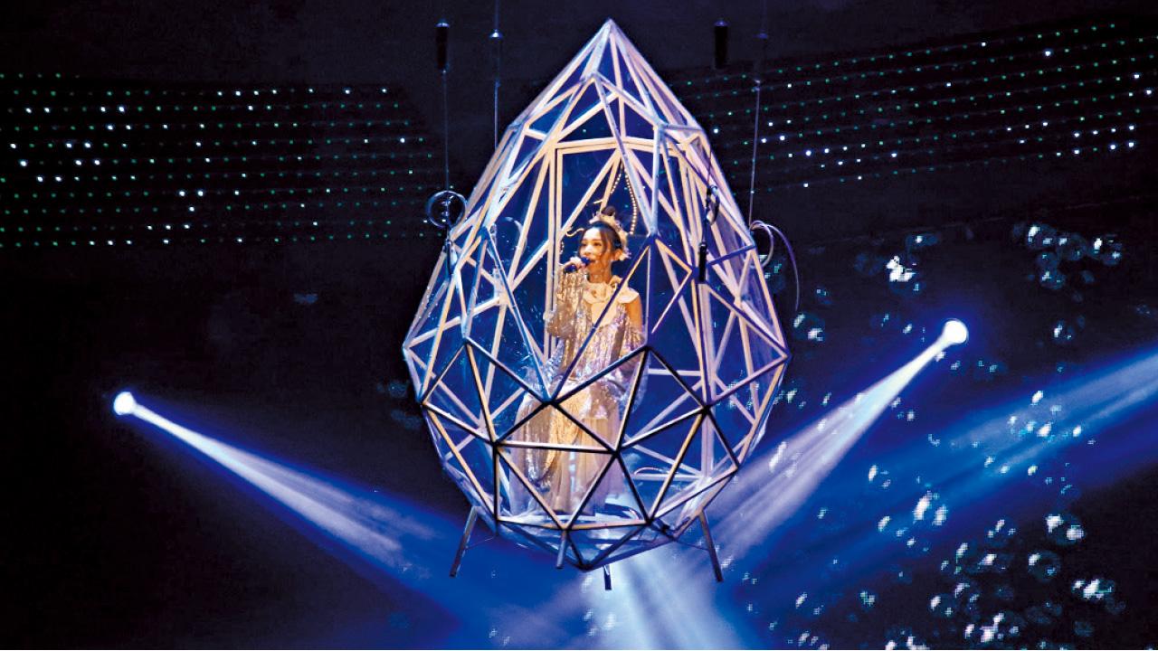 田馥甄演唱會尾場 Ella挺肚支持