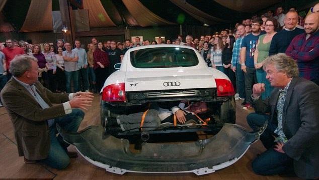 Audi最正運人蛇  汽車節目捱鬧