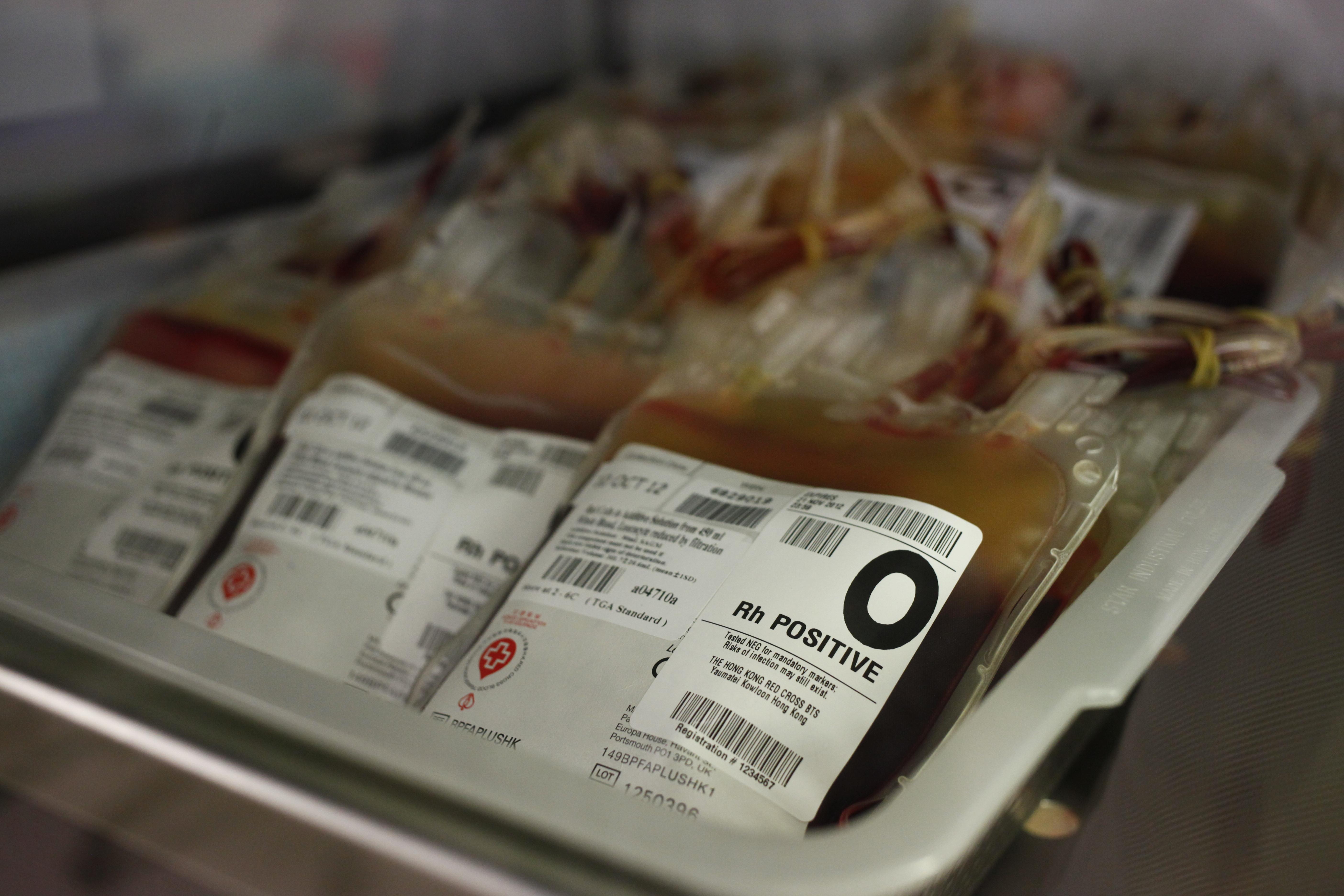 血庫告急 捐血中心籲踴躍捐血