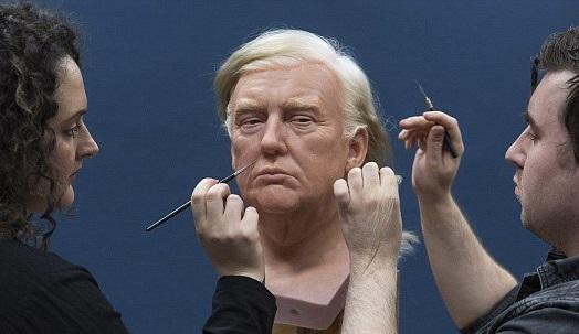 塗脂抹髮 特朗普靚靚登場