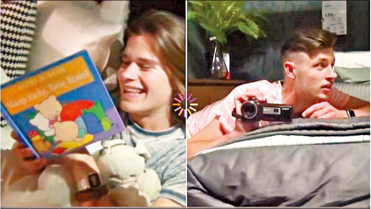 潛藏宜家過夜惡搞