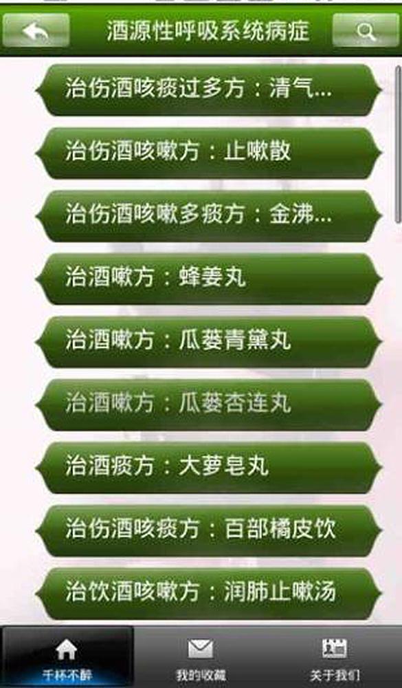 解酒急救程式 千杯不醉