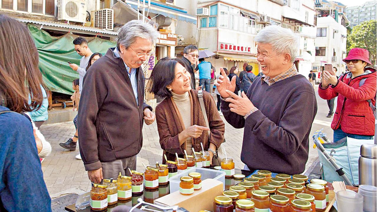 圖片新聞: 落區