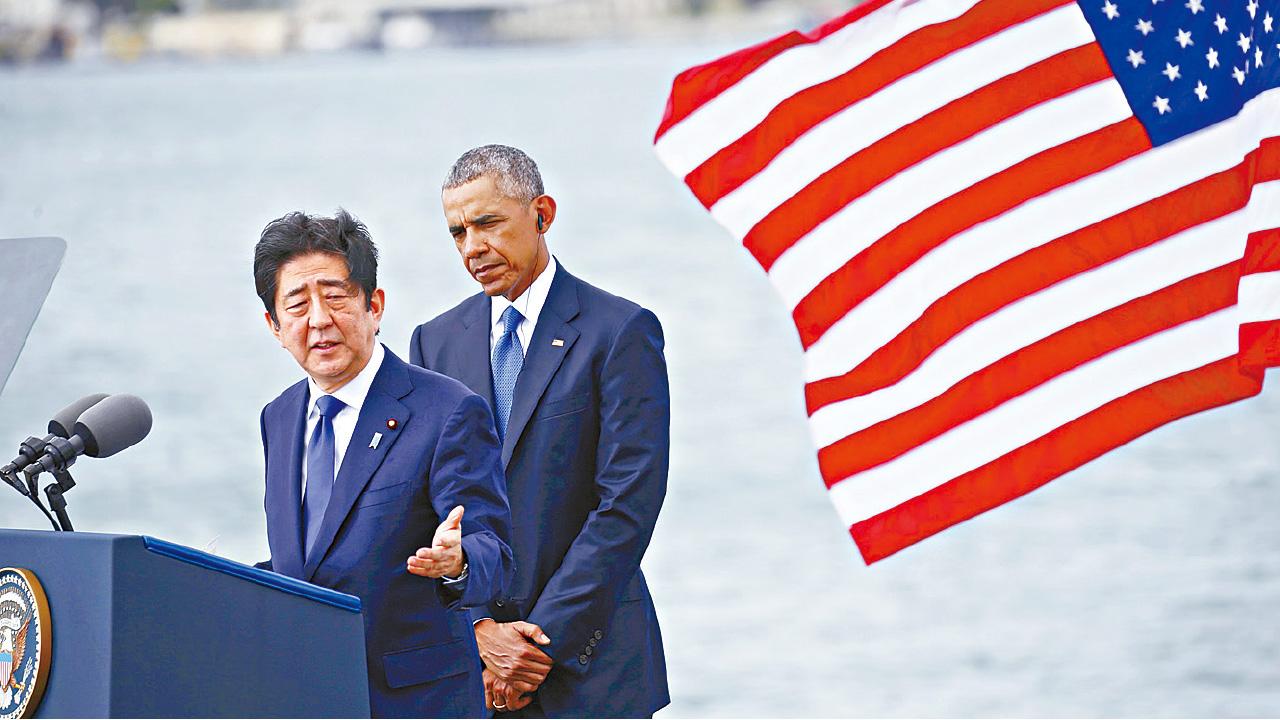 偕奧巴馬訪珍珠港無道歉 安倍僅貫徹不戰誓言