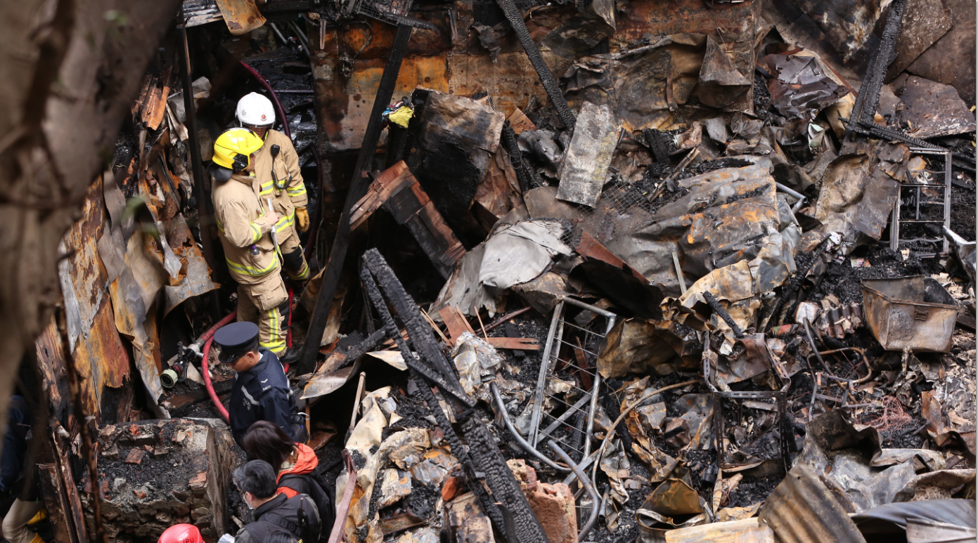 茶果嶺村二級火 起因無可疑