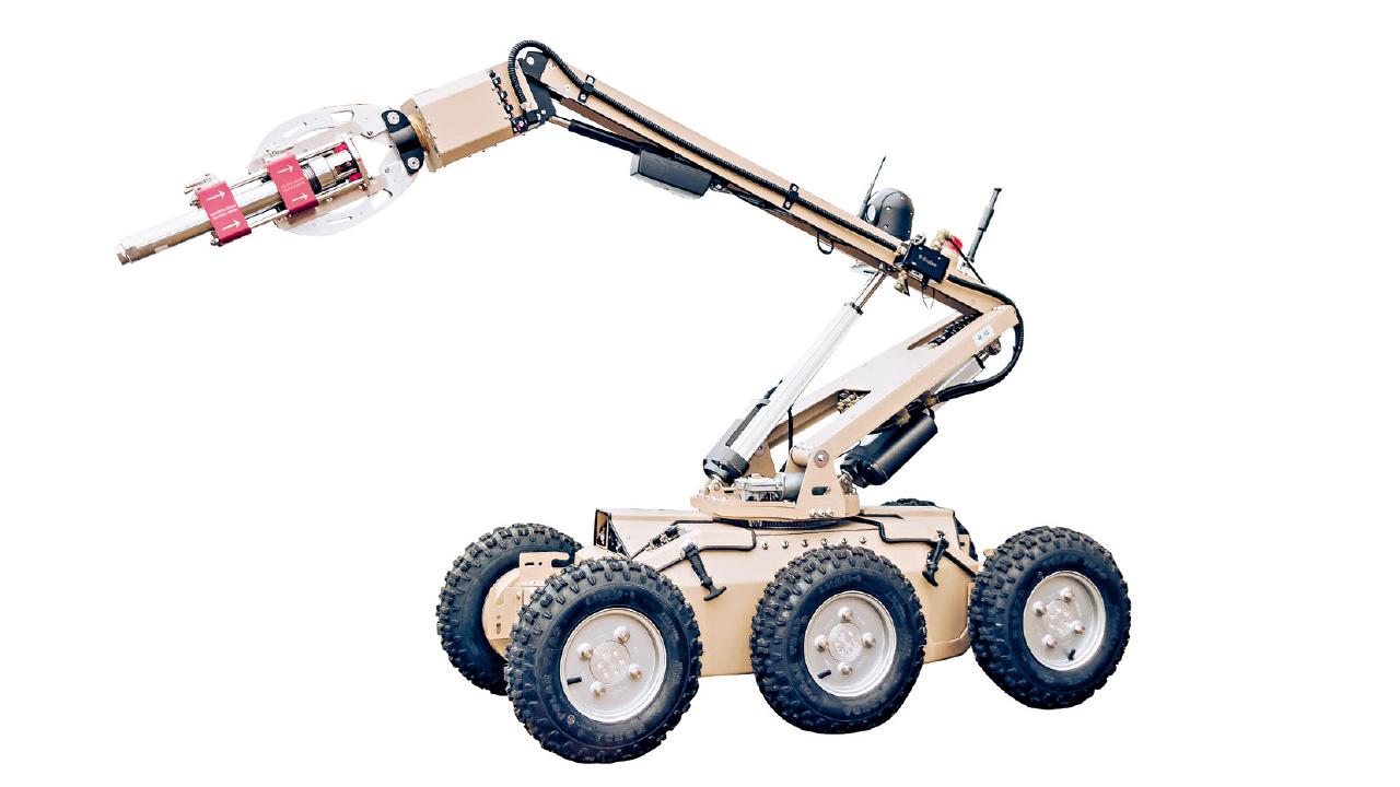 【am獨家】1300萬購8英製「哨兵」警隊全換拆彈機械人