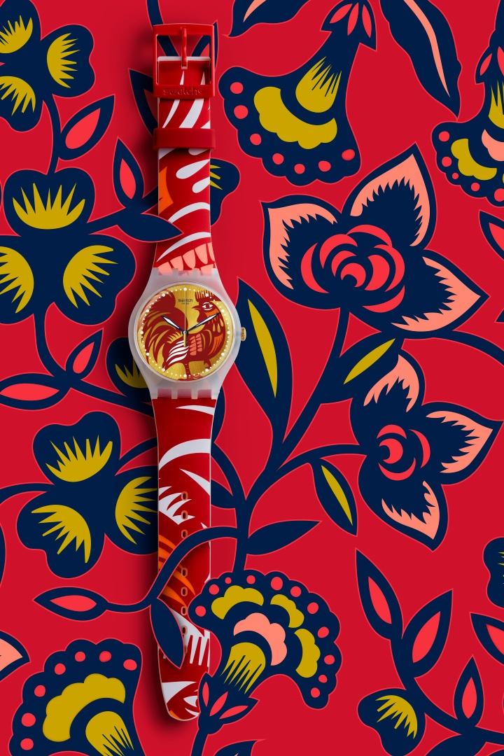 完美輪迴！Swatch有雞啼！