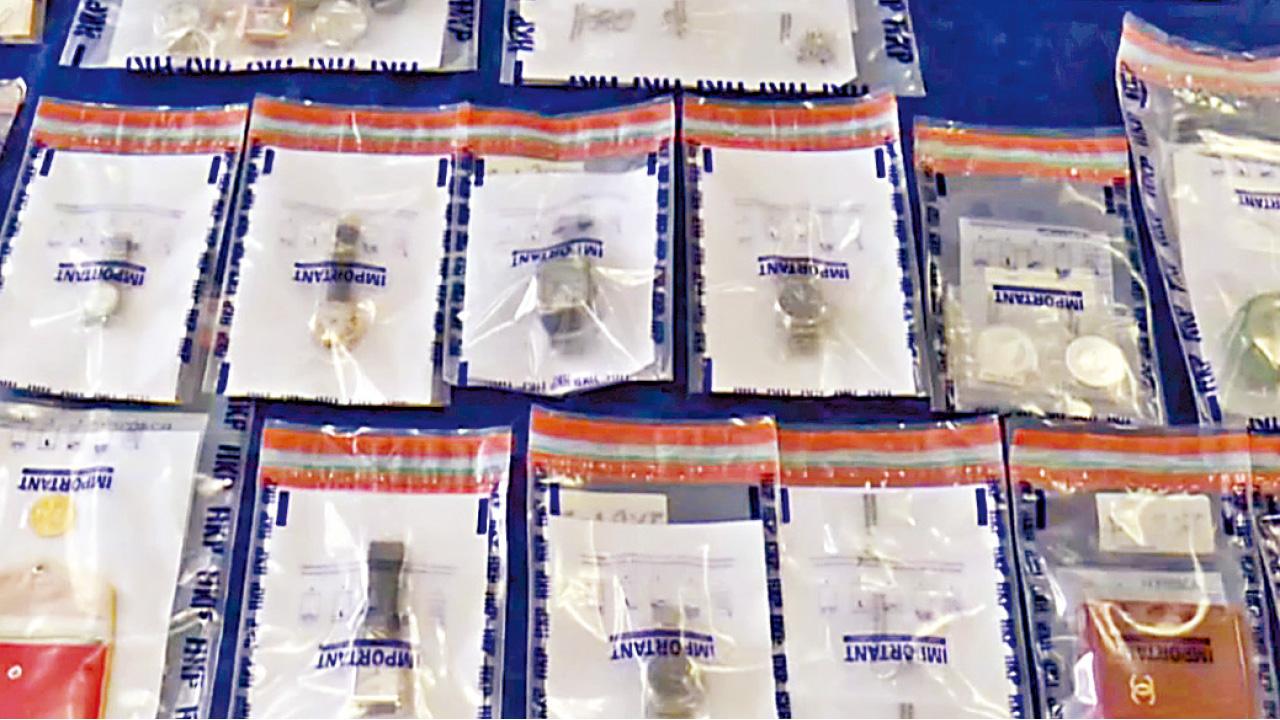 八鄉破賊竇拘3蛇匪 警起500萬元贓物