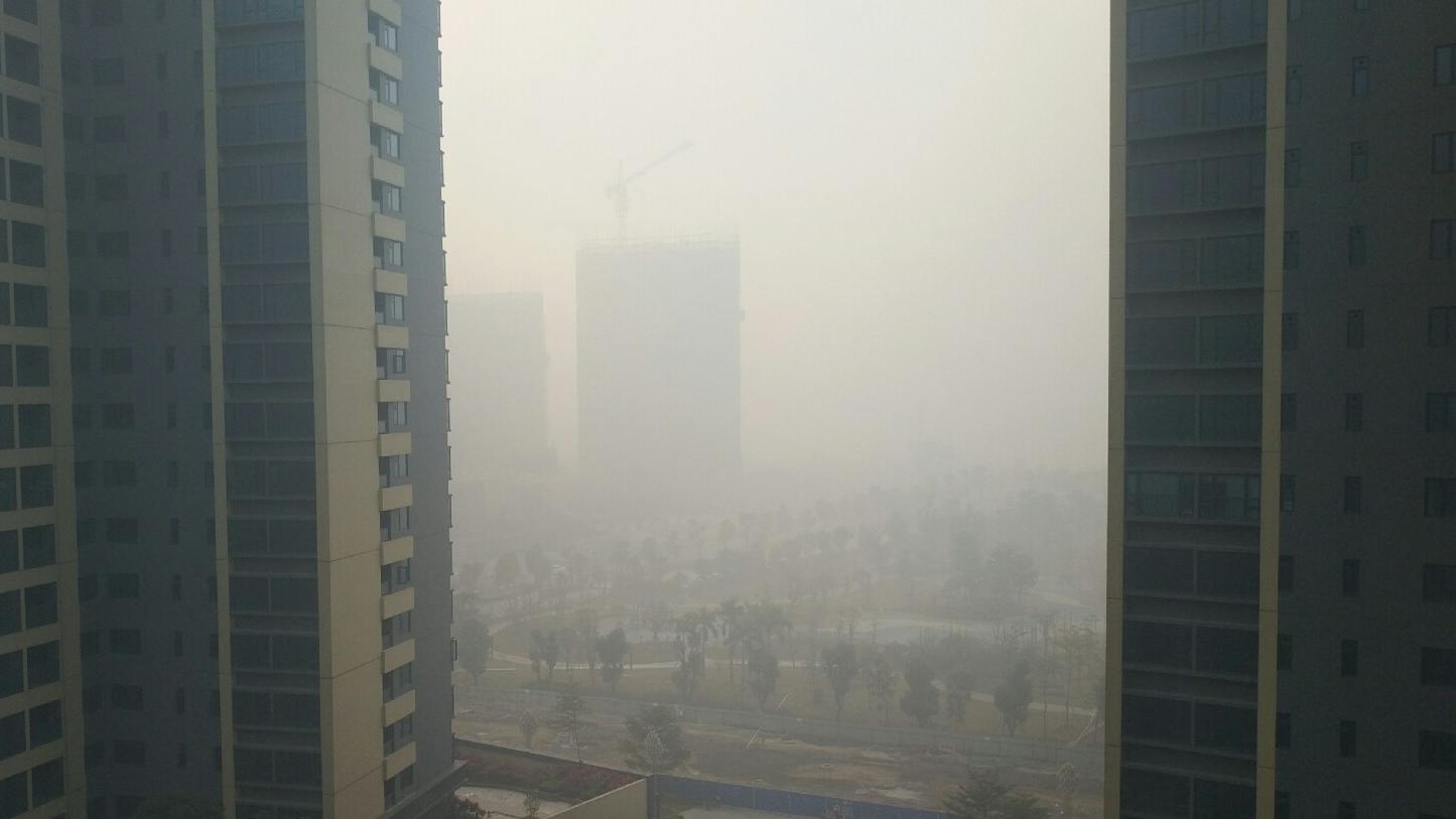 健康空氣行動稱香港近日出現內地霧霾天氣機會不大