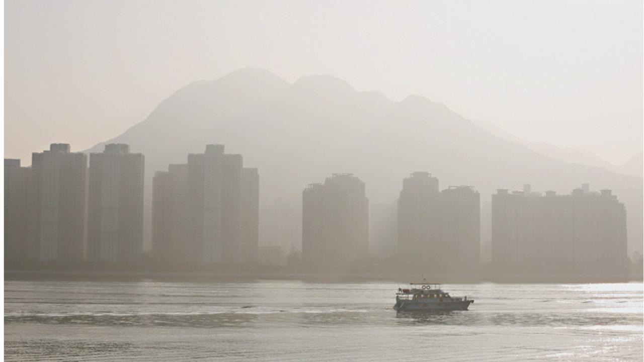 內地氣候中心指香港霧霾非來自華北