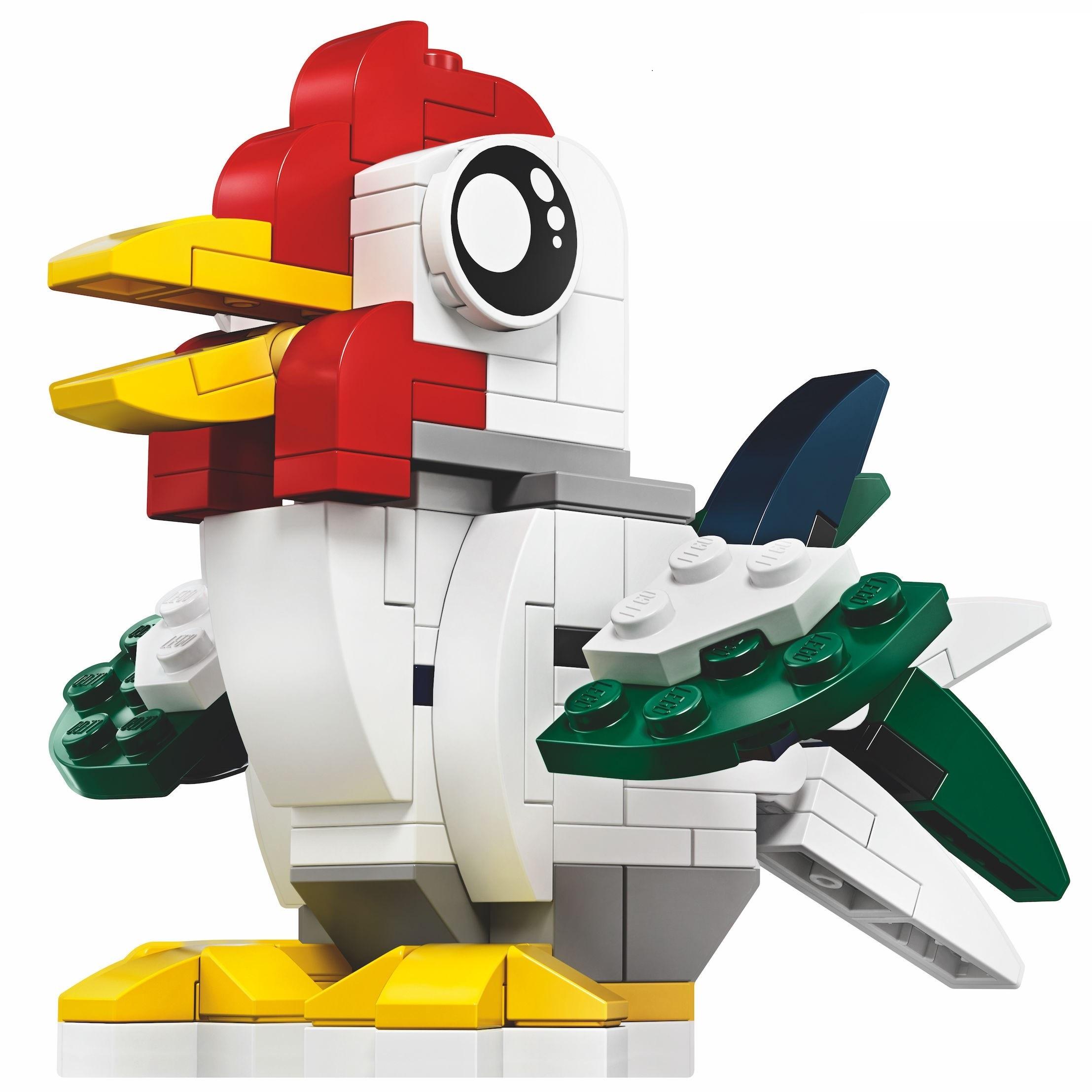 全港首隻樂高賀年雞同你巡遊拜年　識同你Say Hello!