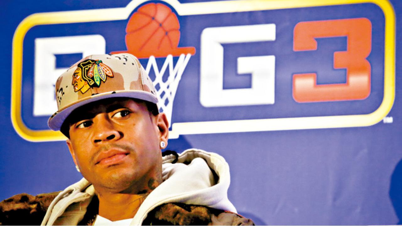 艾佛遜復出打三人籃球