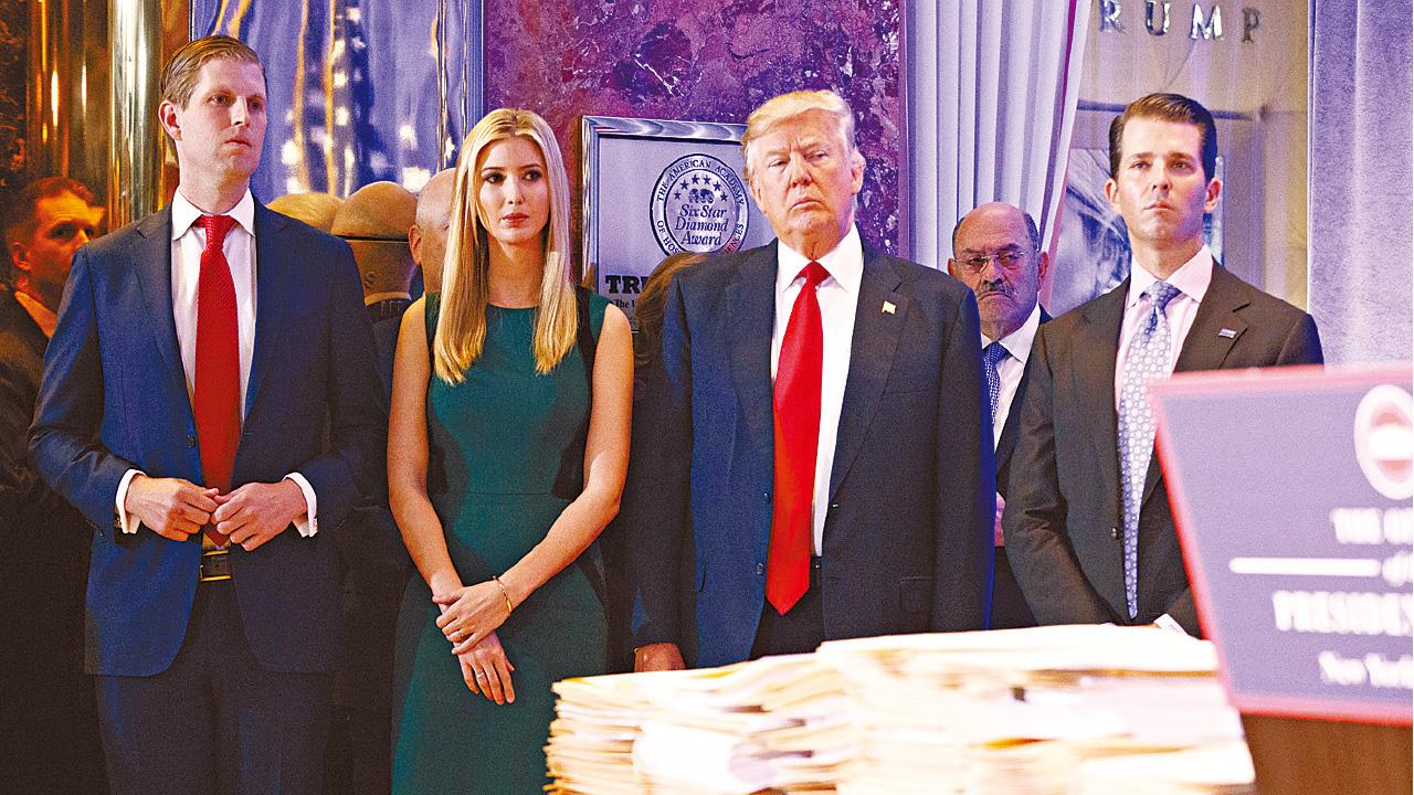 特朗普正式交棒給兒子