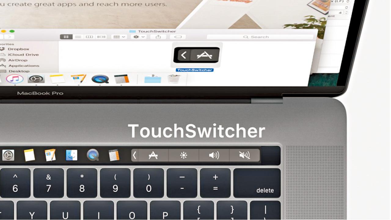 活用Touch Bar 軟件瞬間移動
