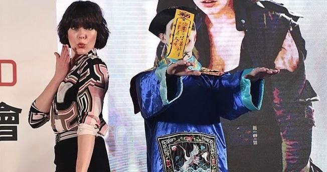 【即時娛樂】美娜祖華維茲歎台灣豬血糕