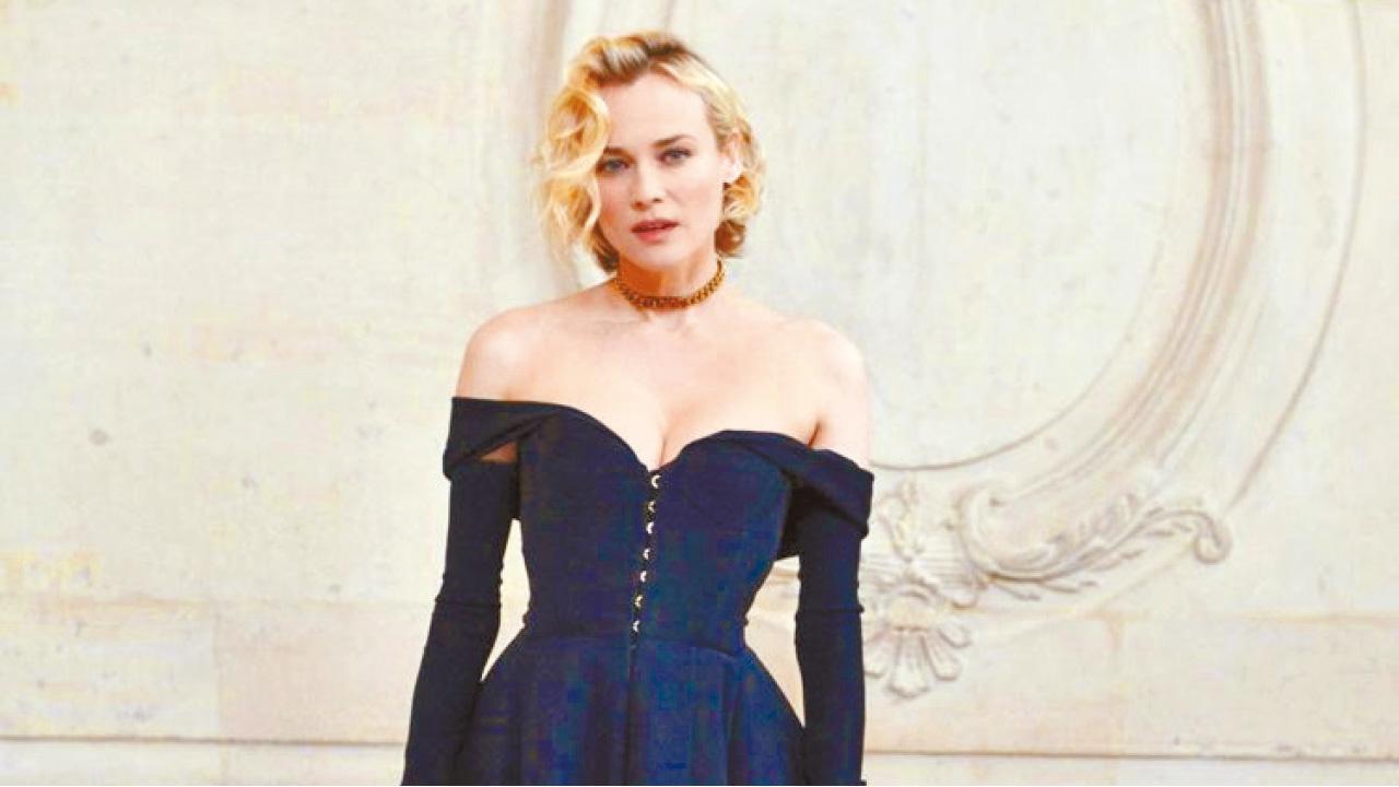 戴安古嘉時裝周展現黑魅惑