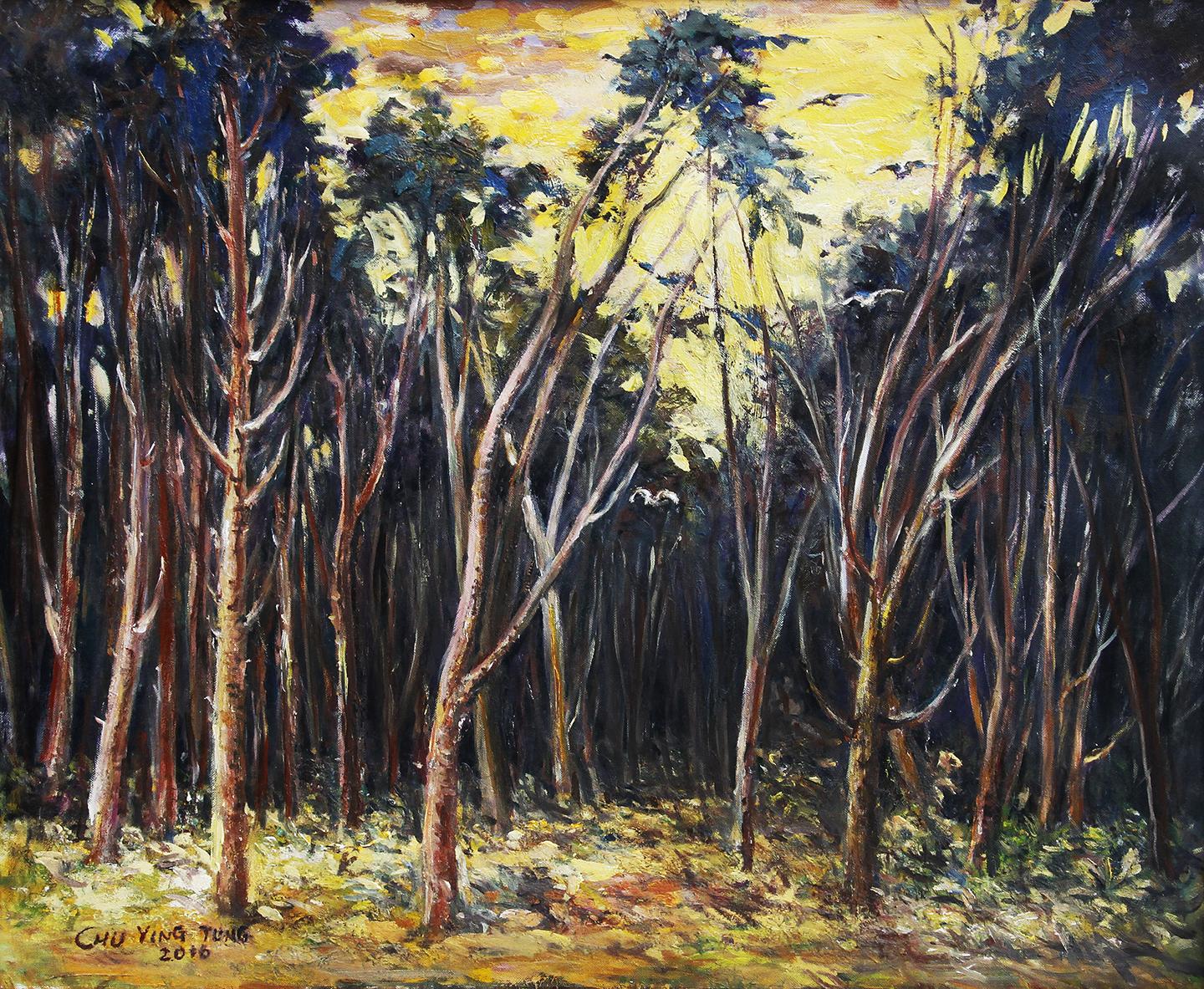 香港前輩油畫家︰十方世界