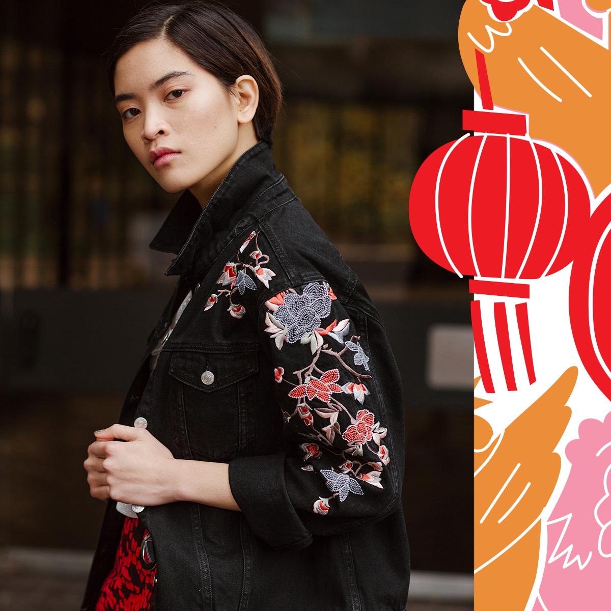 ZALORA TOPSHOP拜年中國風