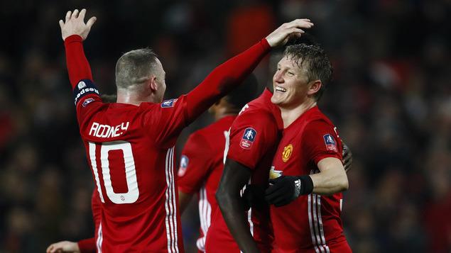 英格蘭足總盃 曼聯大勝晉級