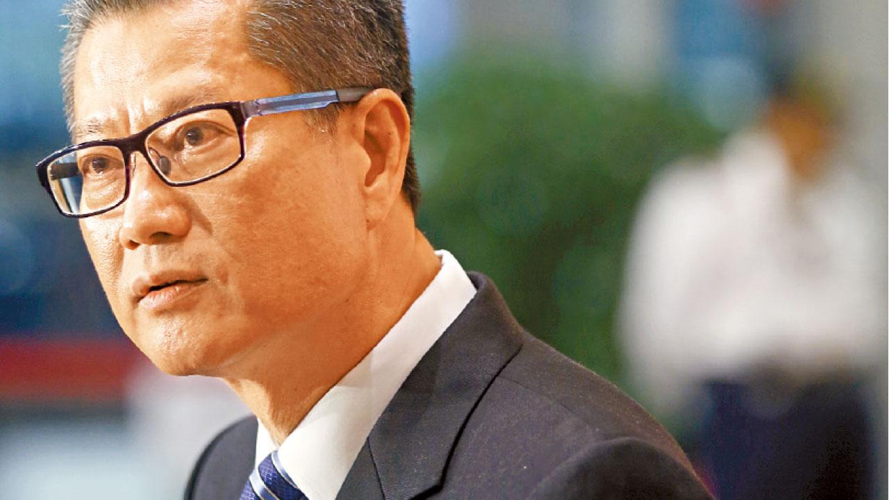 特朗普政策或礙金融貿易 陳茂波：預算案應使則使